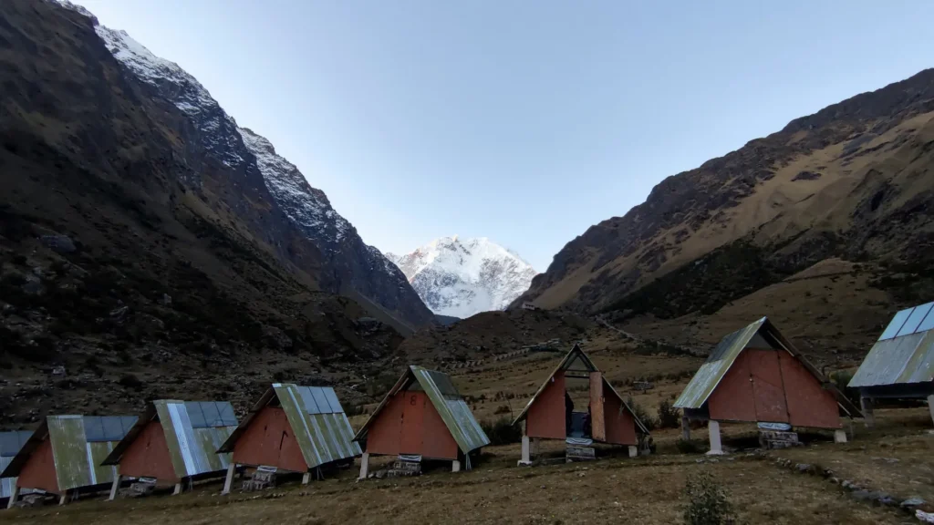 Campamento en Soripampa, a los píes del Salkantay